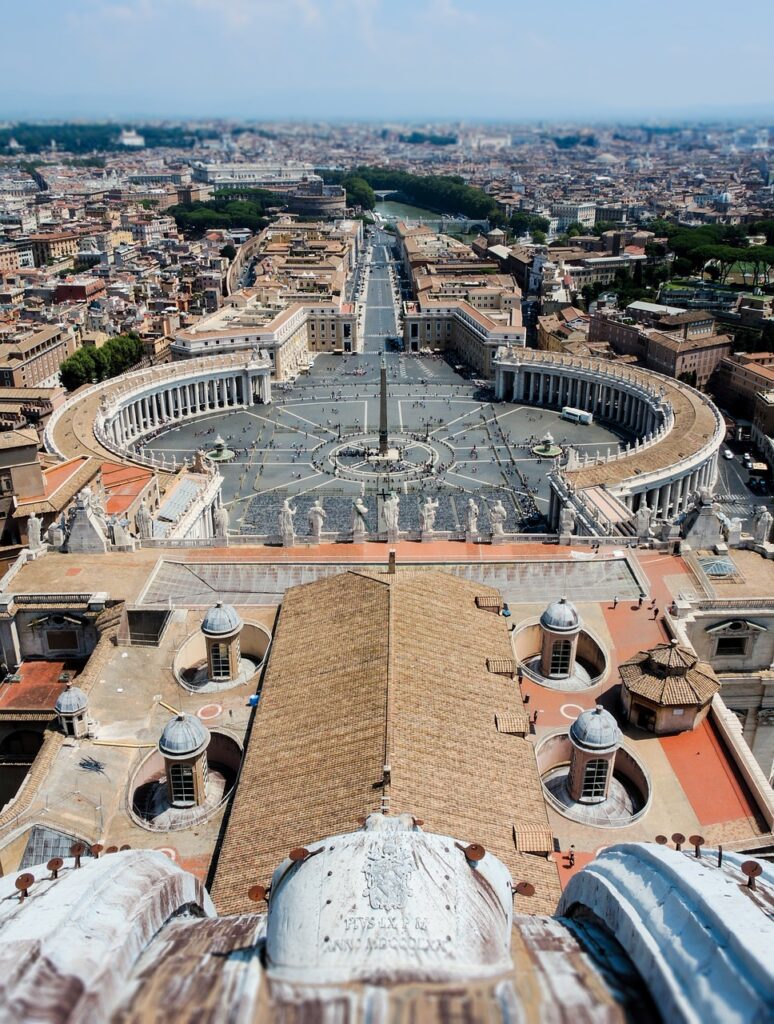 viewpoint, vatican, italy, rome, roman, church, tourism, catholic, st peter's basilica, religion,